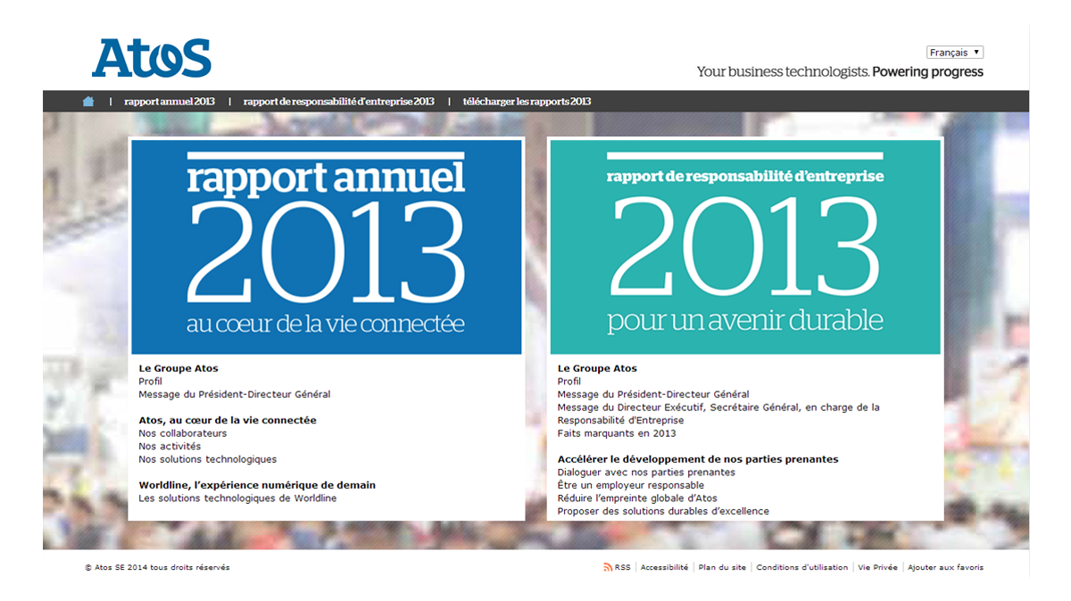 atos - rapport atos 2013